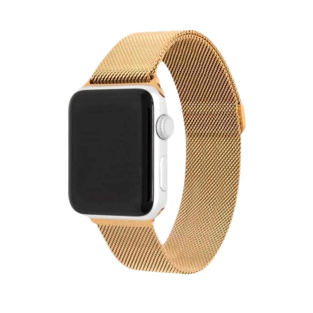Stainless Steel GP Magnetic Watch Band Compatible with 38MM Apple iWatch